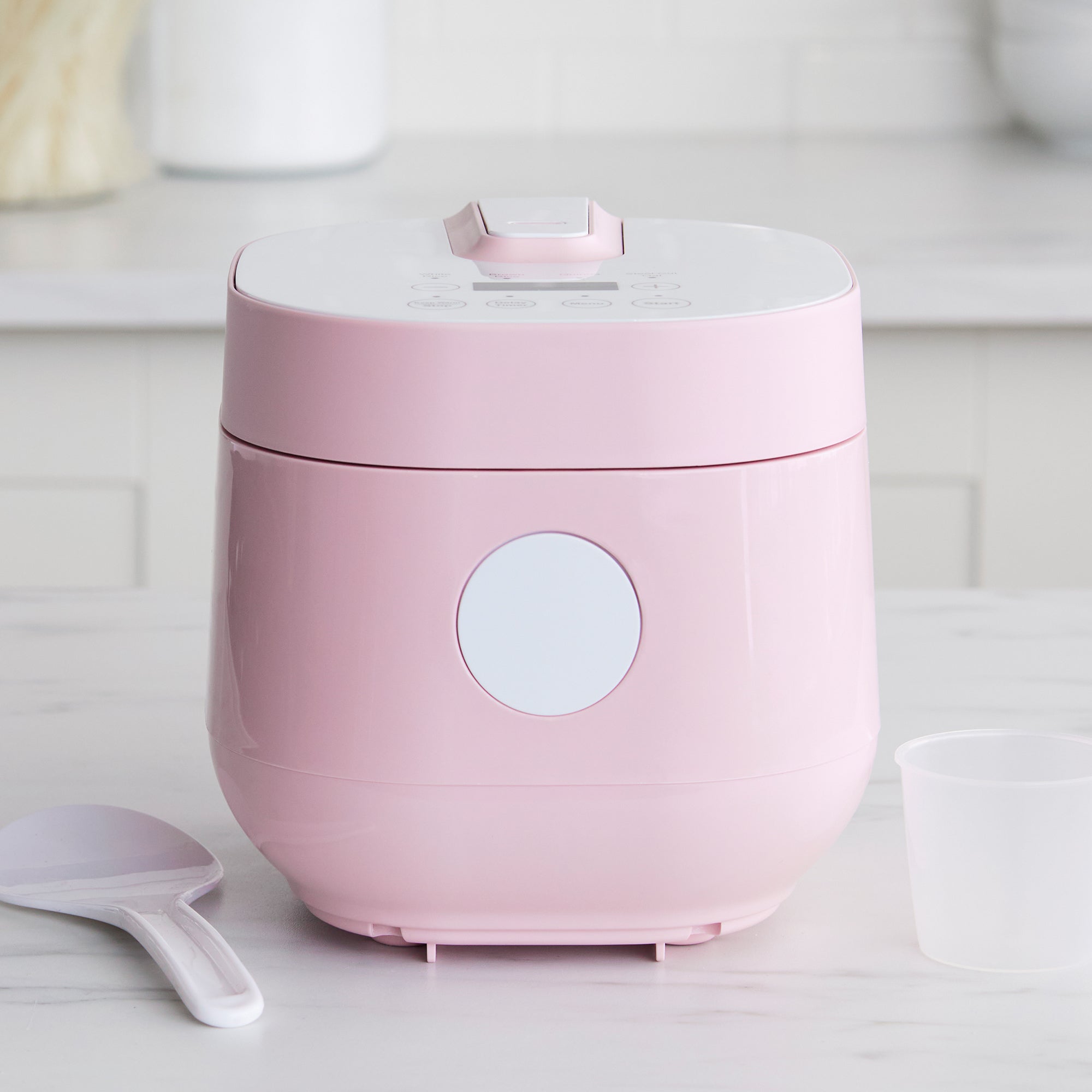 Cooker, 4 Cups Uncooked Mini Rice Cooker, 2L(2.1 QT) Protable Rice Cooker  for 1-4