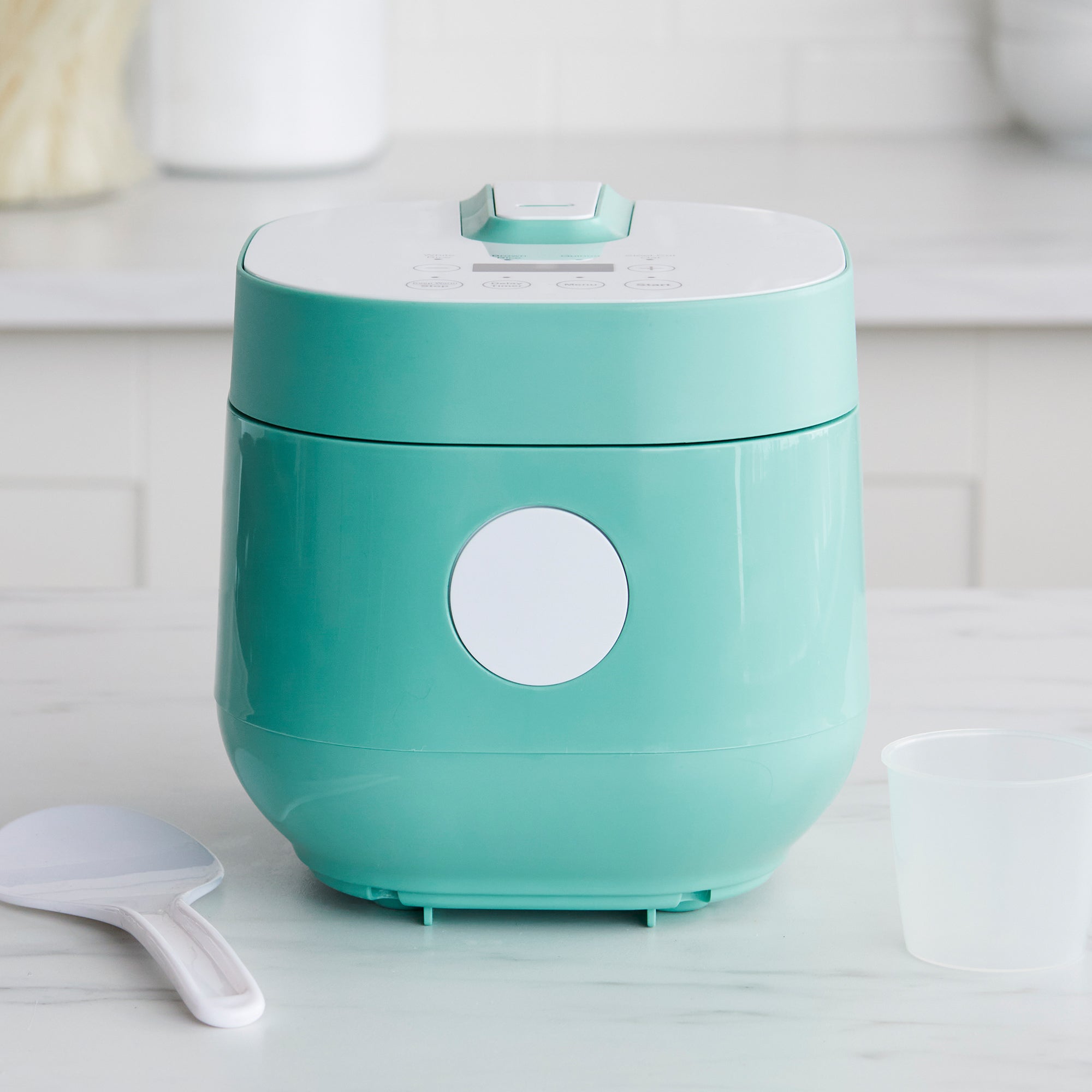 New Arrival Healthy Ceramic Nonstick 4-Cup Rice Cooker with Pfas