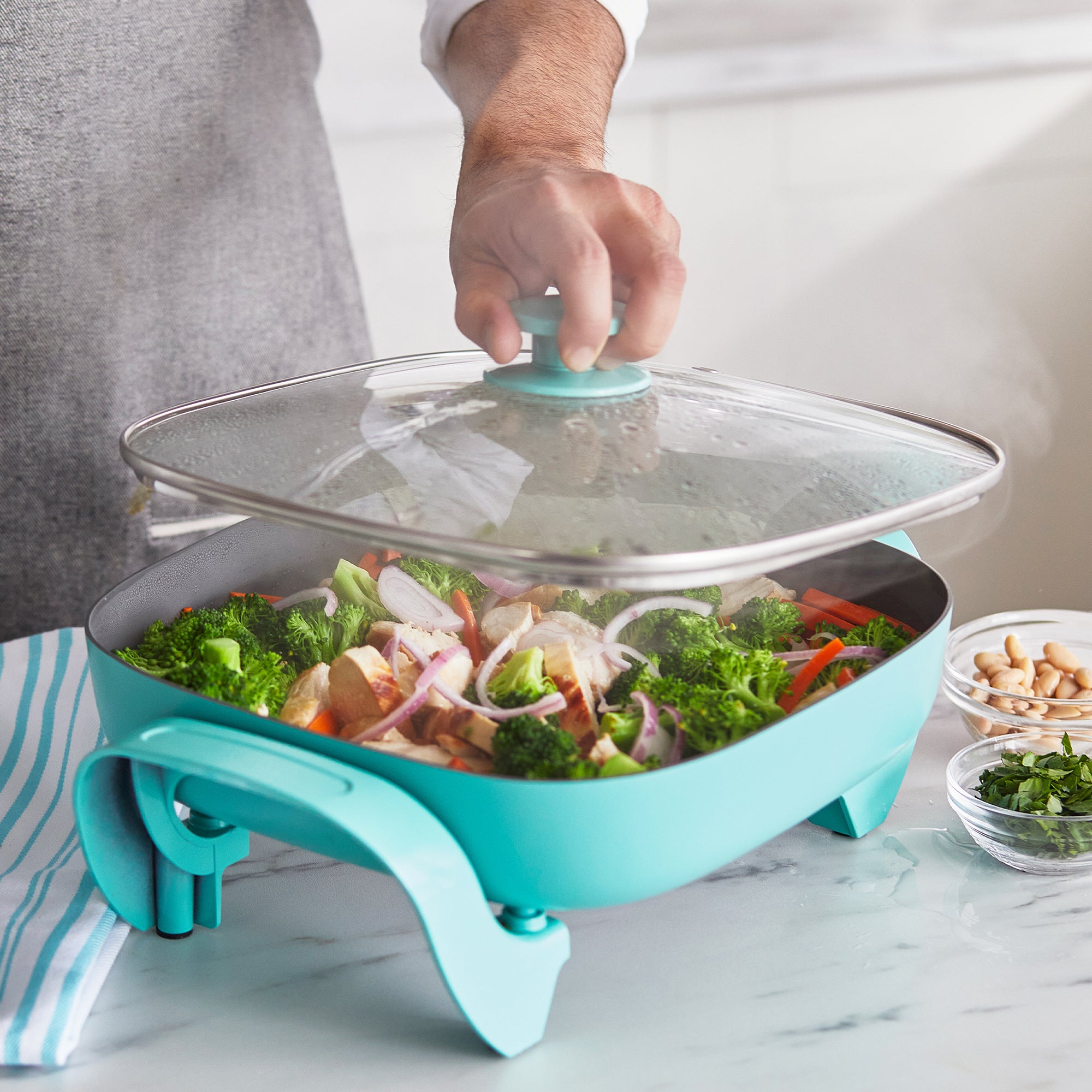 GreenLife  Healthy Power Electric Skillet