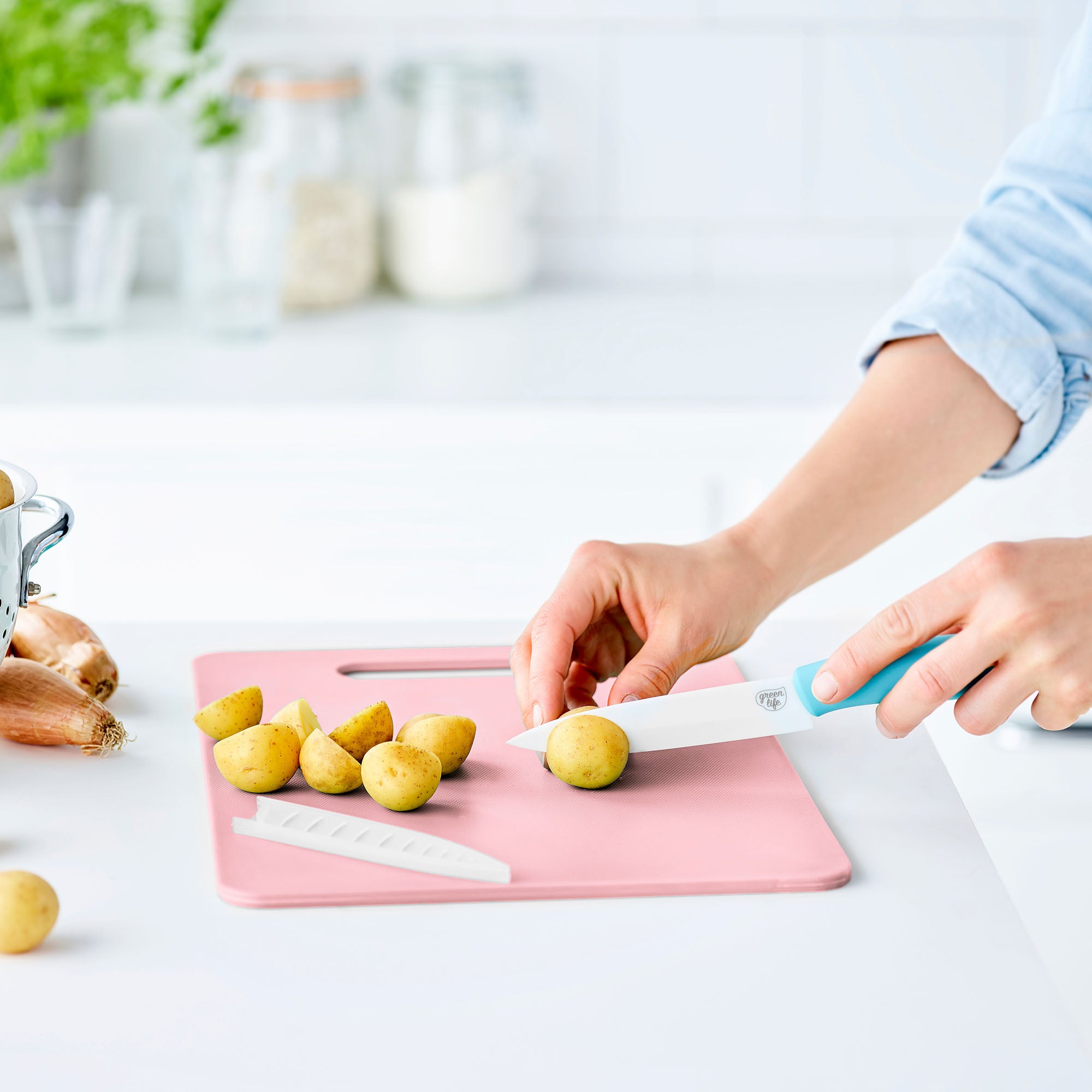 GreenLite™ Dishwasher-Safe Bamboo Boards