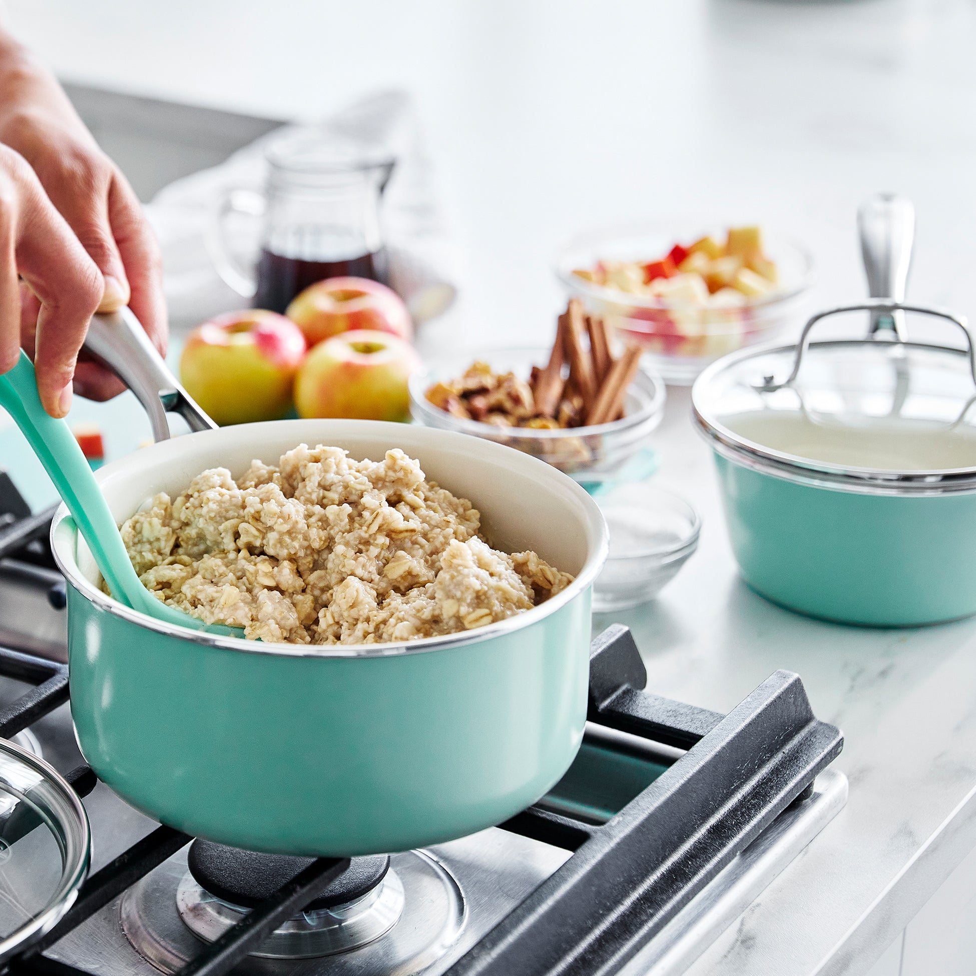 The Cookware Company (USA), LLC Artisan 12Piece Cookware Set GreenLife Cookware