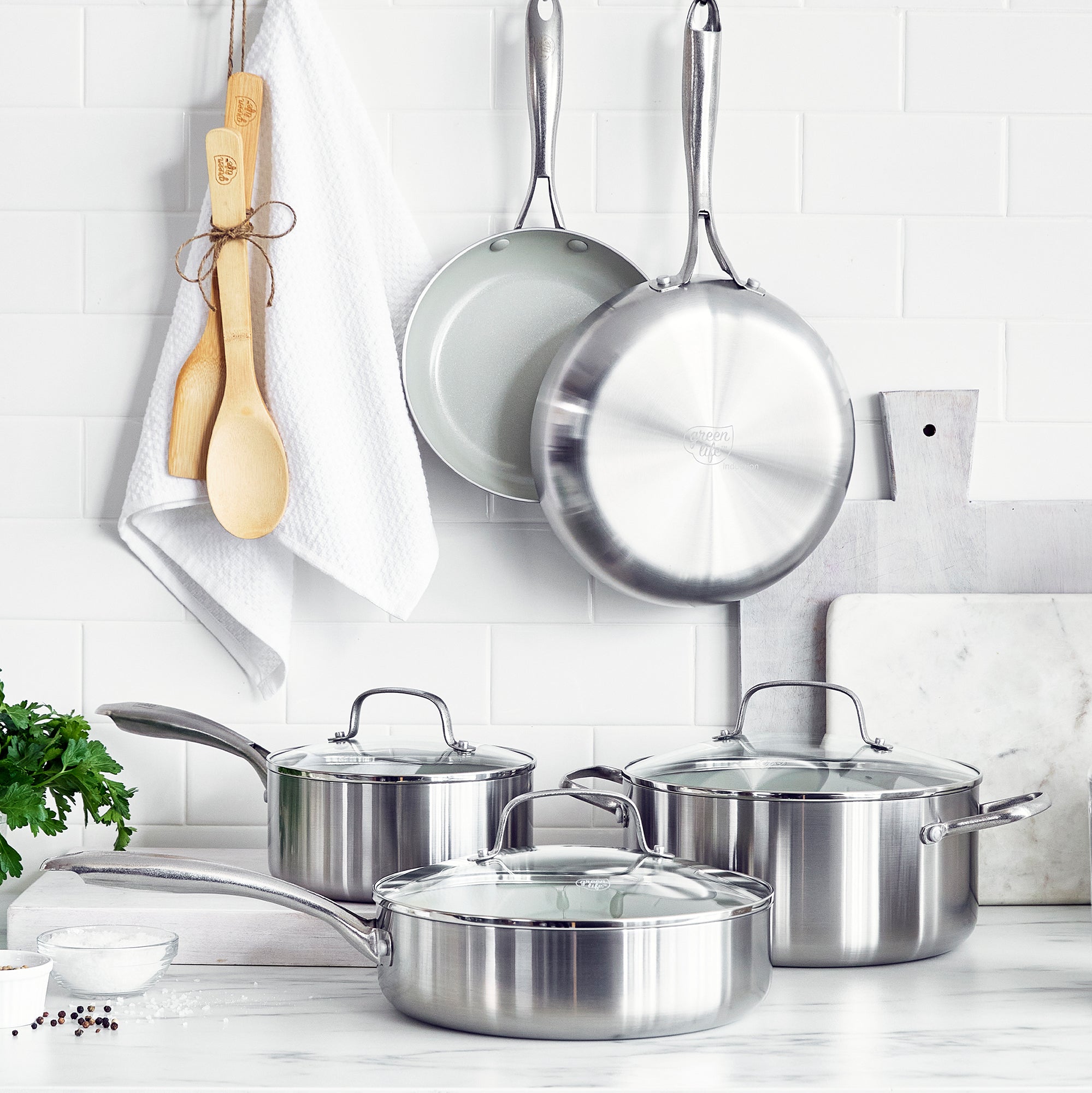Stainless Pro 10-Piece Cookware Set