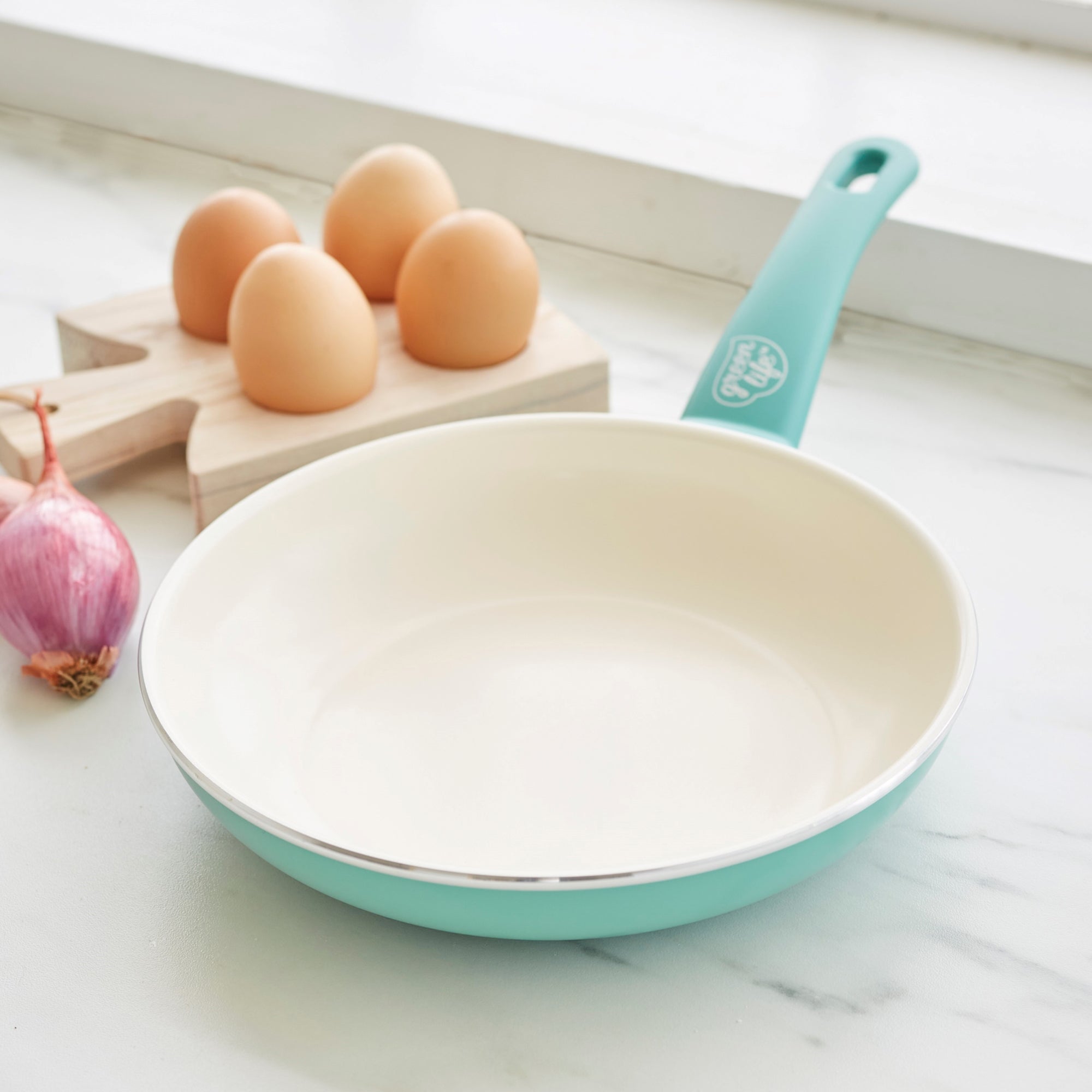 Ceramic Nonstick Frying Pan, 8in Egg Pan, 10in Frying Pan, 12in